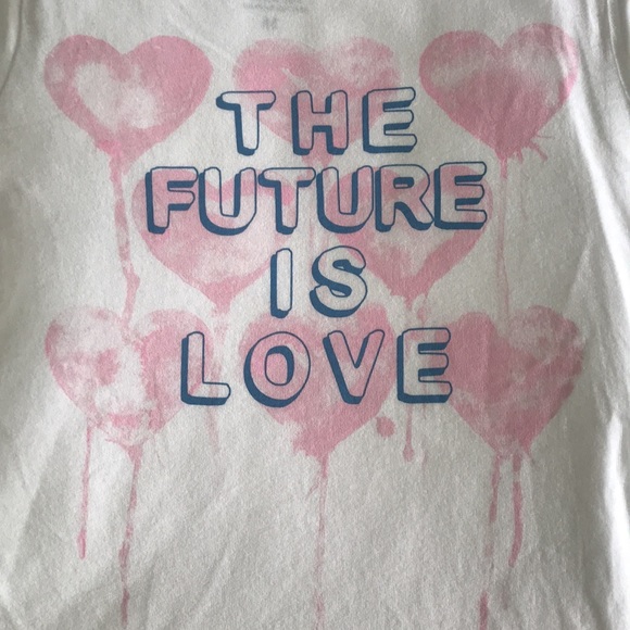 ⬇️$55 Chaser T Shirt “The Future Is Love” 💕 - Picture 5 of 7